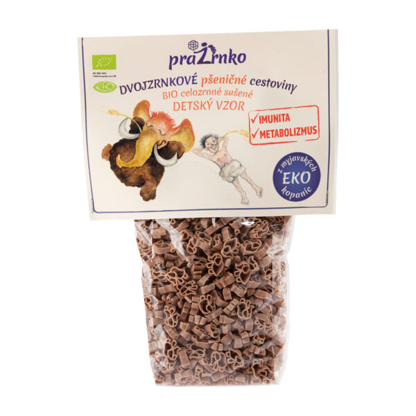 Dvouzrnkové těstoviny dětské  BIO - Obrázek 1