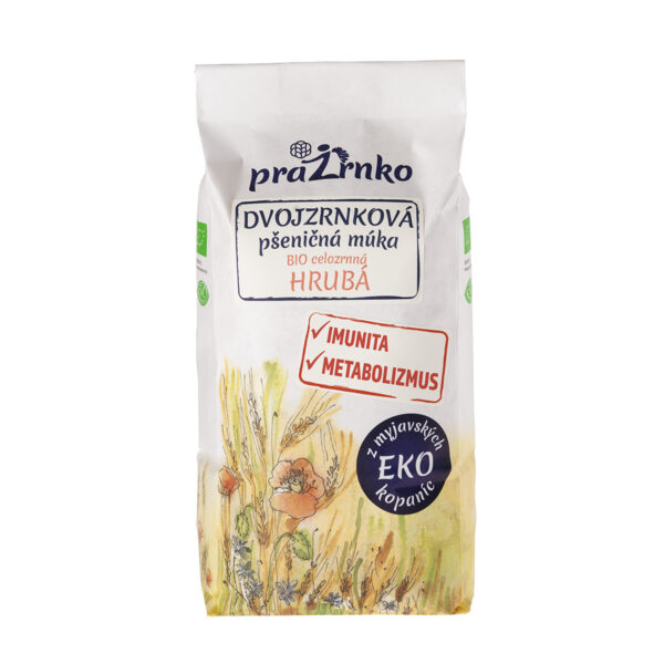 Dvouzrnková mouka hrubá BIO - Obrázek 1