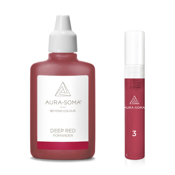 P-PSVP03 deep red Pomander P03/PSVP03 Tmavěčervený - Obrázek 1