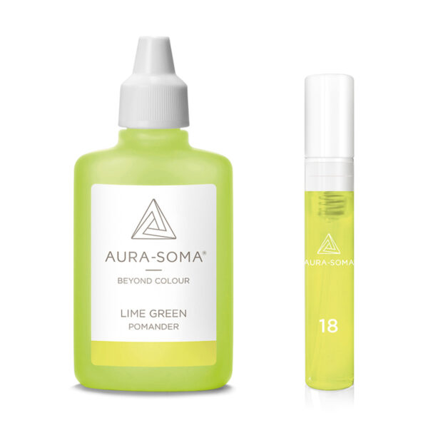 P-PSVP18 lime green Pomander P18/PSVP18 Limetková zelená - Obrázek 1