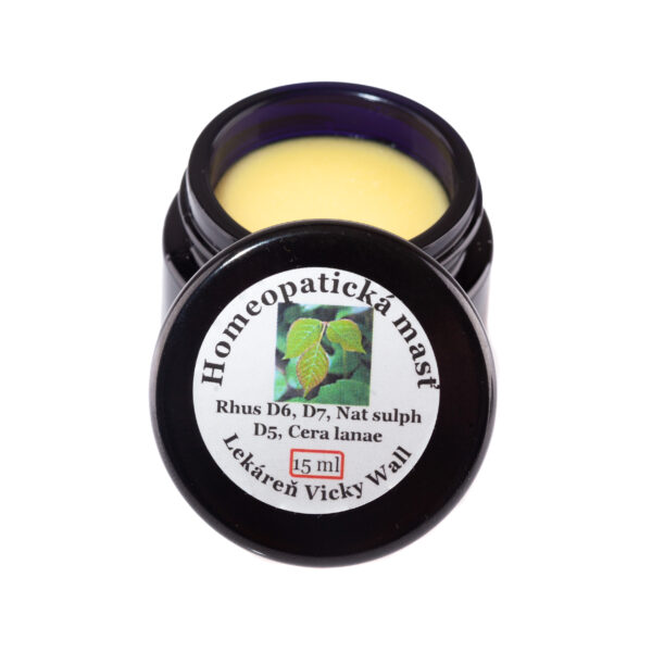 Homeopatická mast Rhus - Obrázek 2